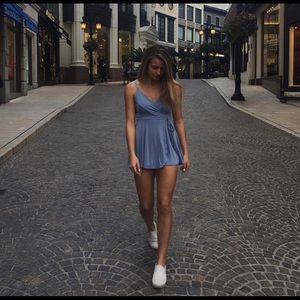 Urban Outfitters Blue Romper